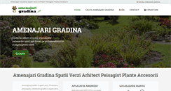 Desktop Screenshot of amenajarigradina.com